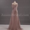 Mermaid Frilled Sweetheart Ruched Asymmetrical Pleated Side Draped Sweep Train Chiffon Wedding Dresses